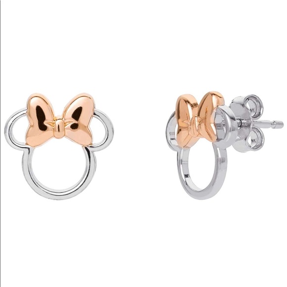 Disney Jewelry - NWT Disney Stud Earrings Minnie mouse